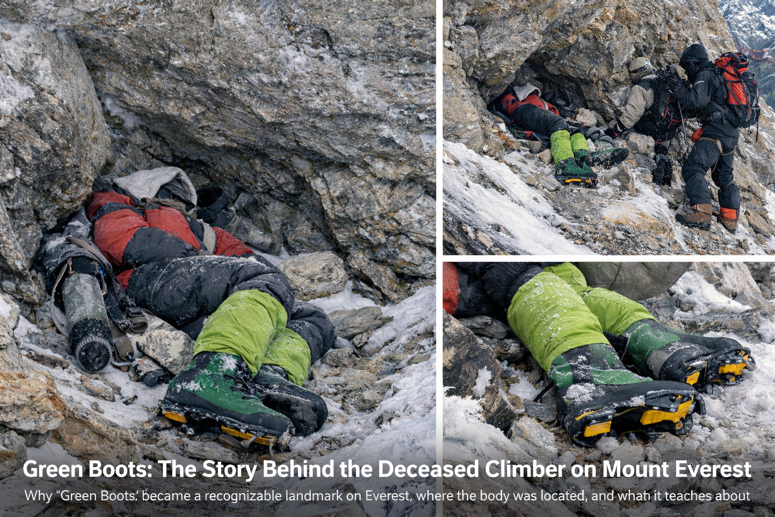 Green Boots On Mount Everest