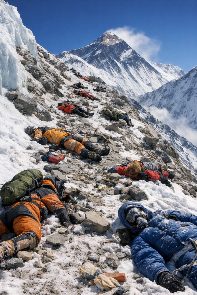 Bodies Are on Mount Everest