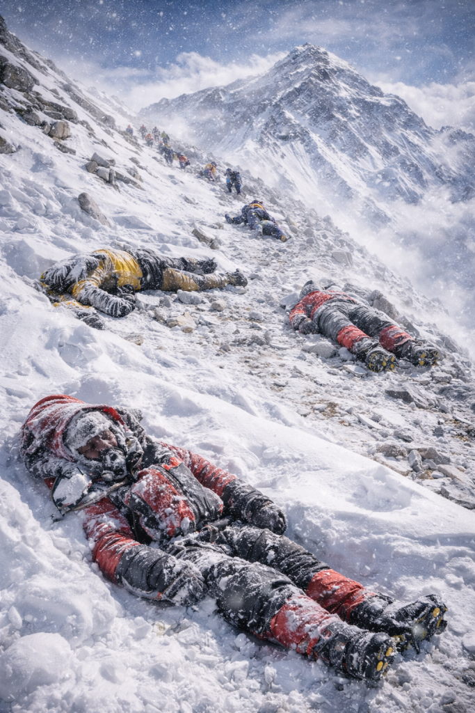 Bodies Are Often Left on Everest